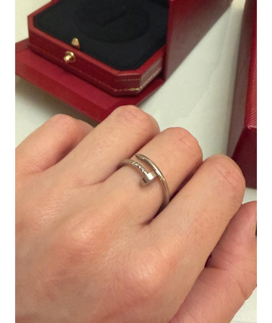 CARTIER Белое кольцо из белого золота, фото 2