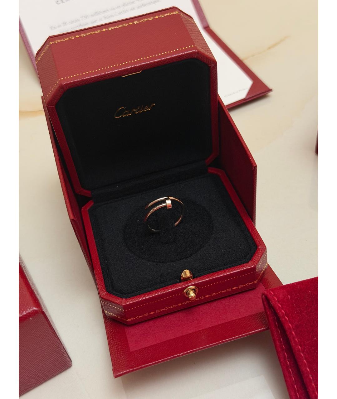 CARTIER Белое кольцо из белого золота, фото 6