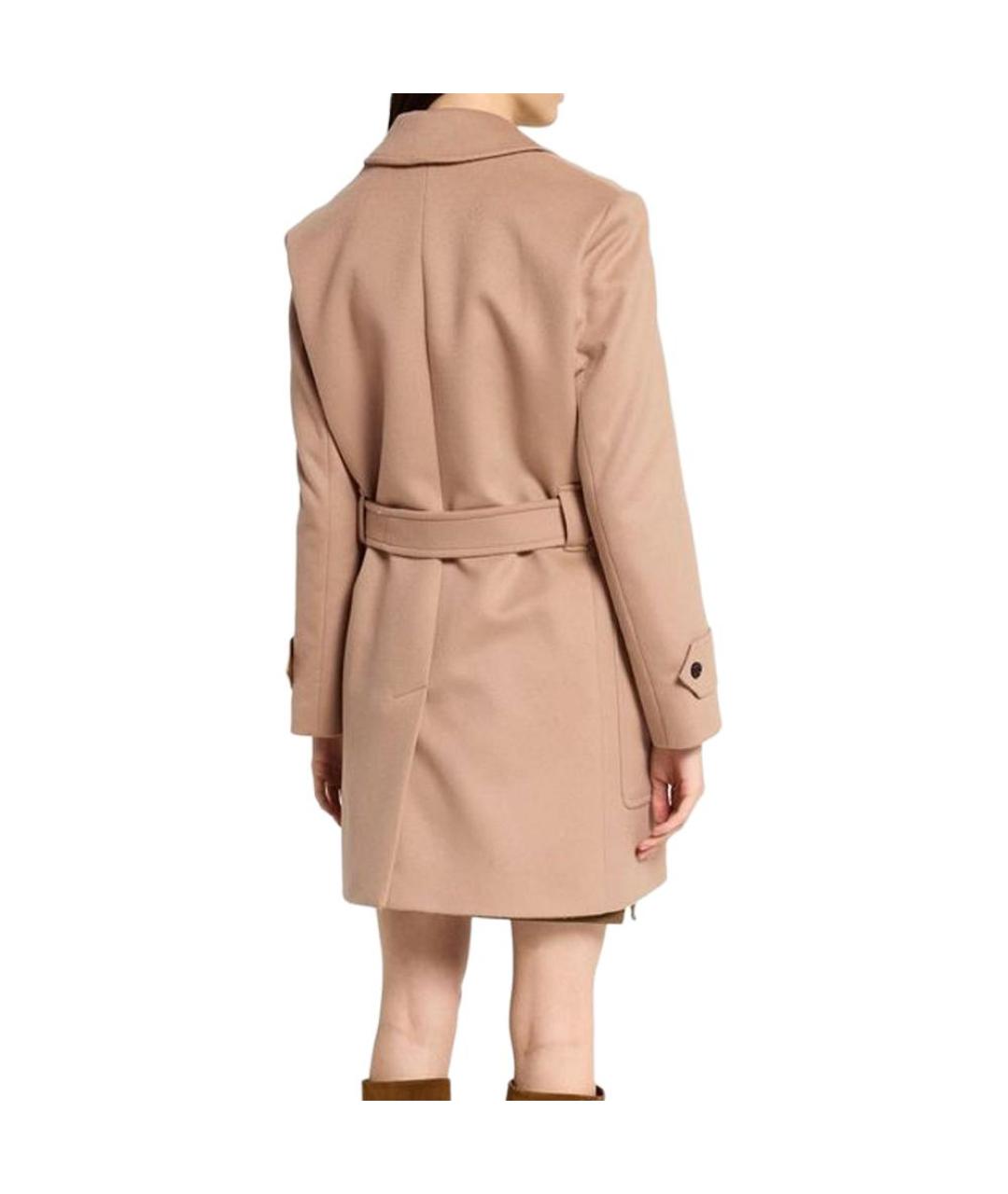 BURBERRY Бежевое пальто, фото 4
