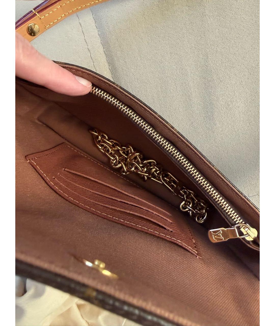 LOUIS VUITTON Сумка с короткими ручками из канвы, фото 4