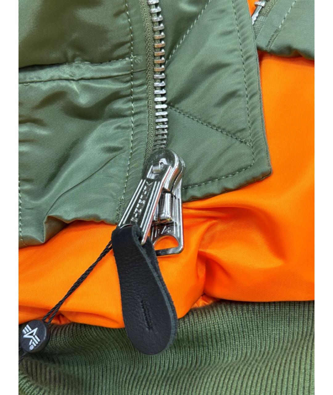 VETEMENTS Хаки нейлоновая куртка, фото 5