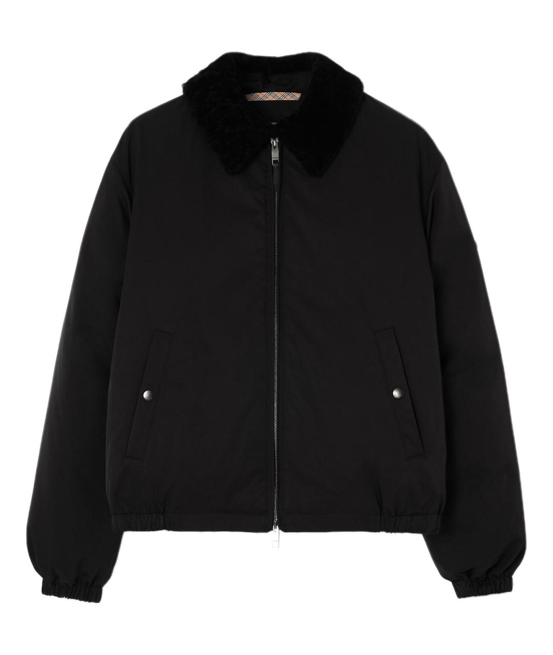 BURBERRY Черная куртка, фото 1