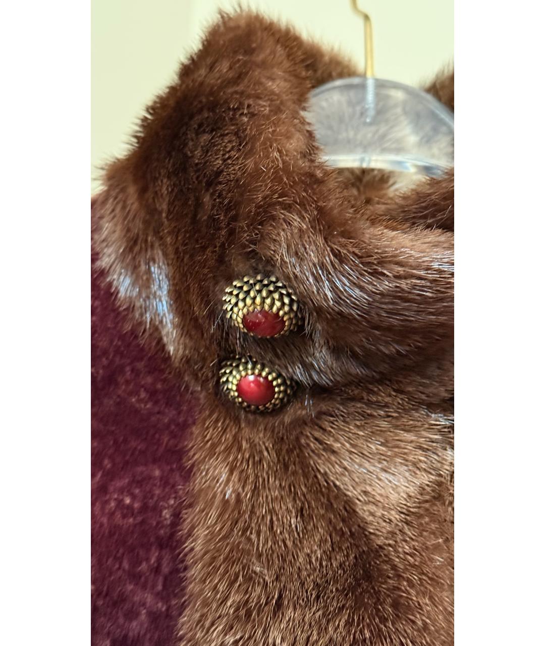 DOLCE&GABBANA Бордовая куртка, фото 4