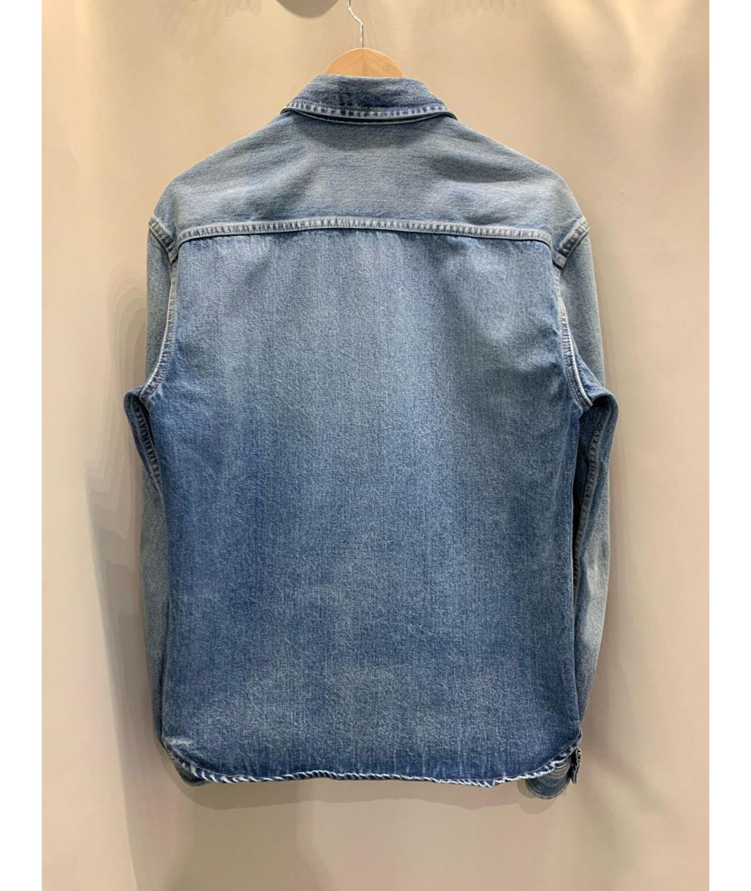 SAINT LAURENT Голубая деним рубашка, фото 3