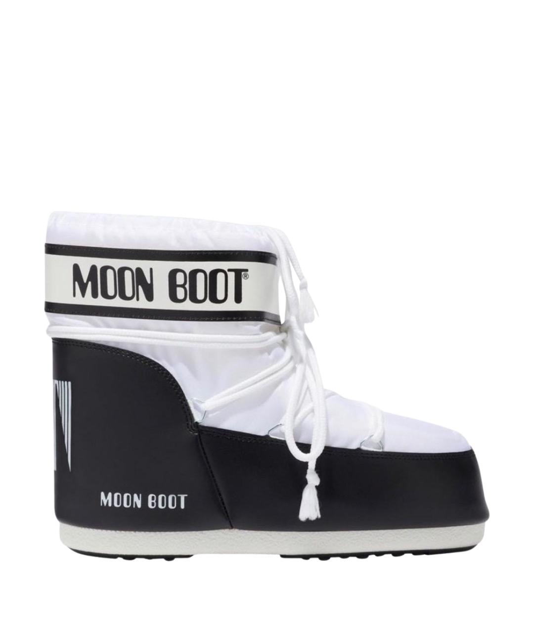 MOON BOOT Белые ботинки, фото 1