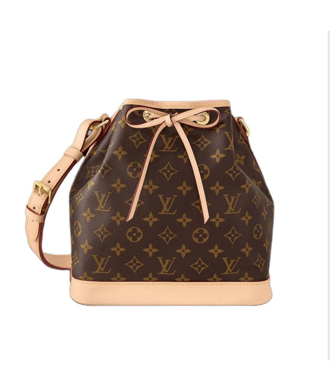 LOUIS VUITTON Коричневая сумка с короткими ручками из канвы, фото 9