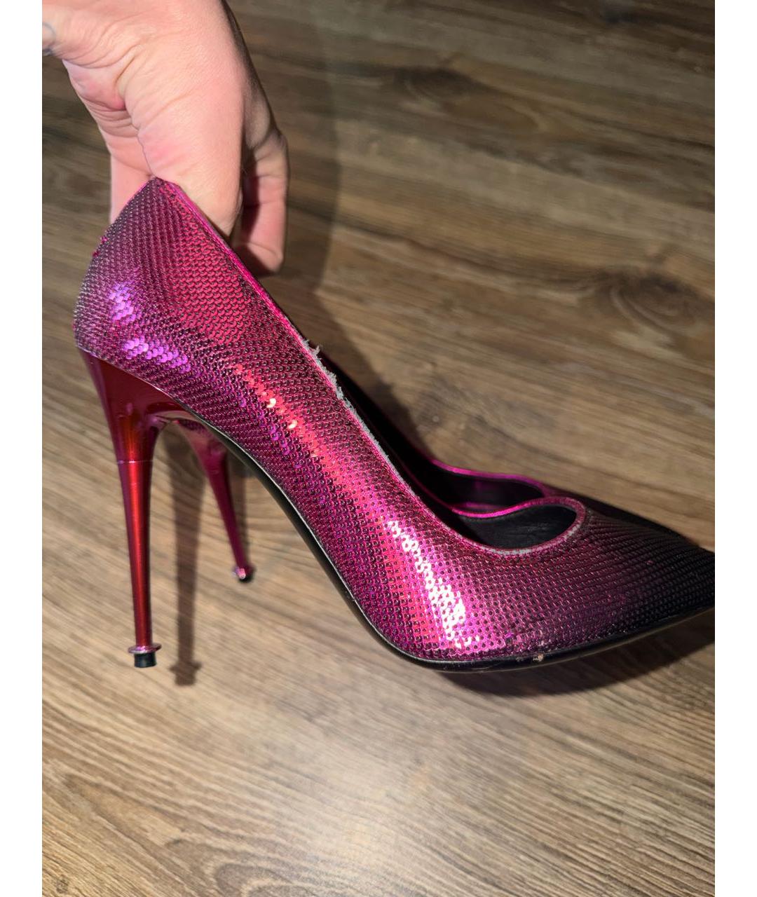 TOM FORD Фиолетовые туфли, фото 4