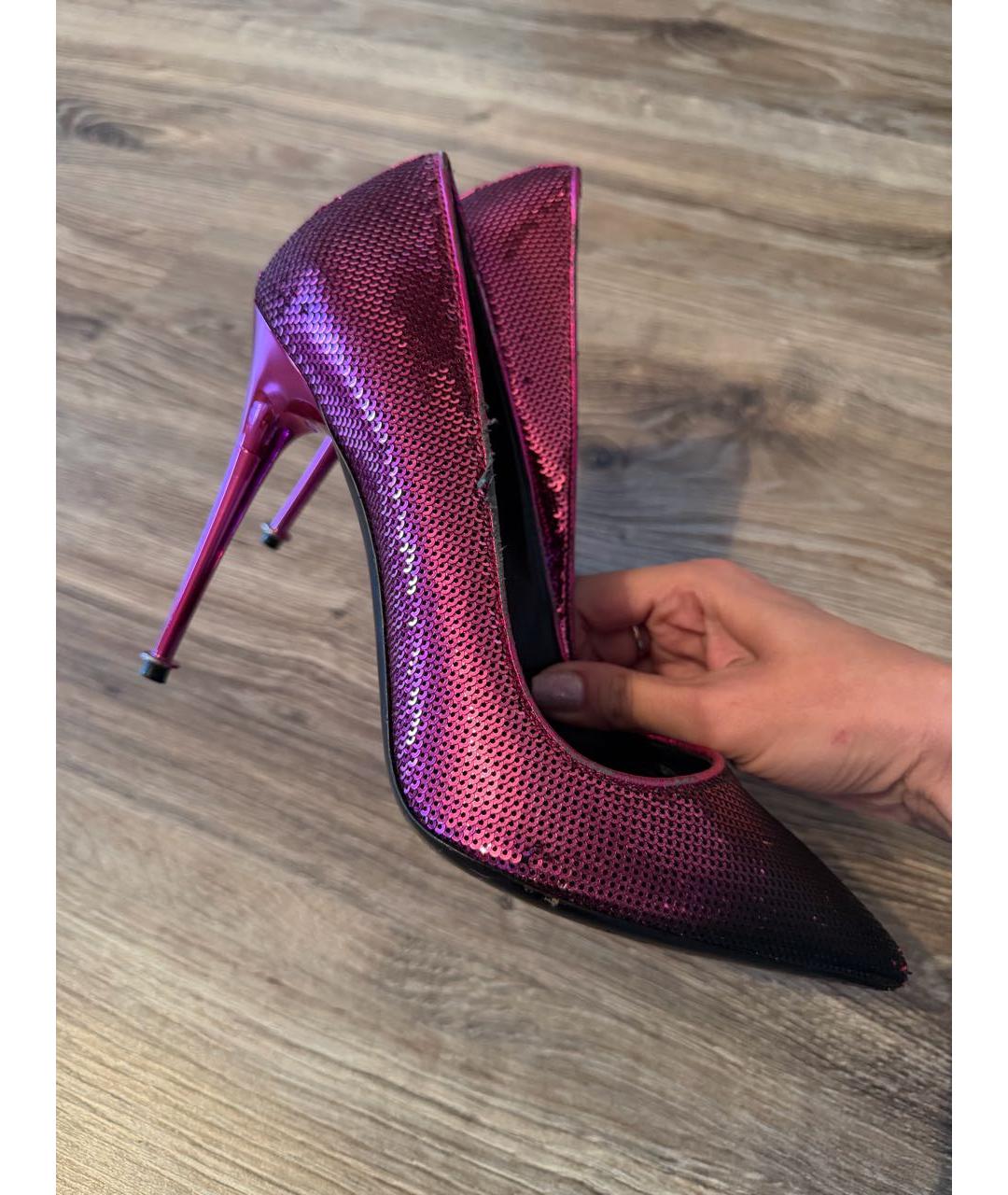 TOM FORD Фиолетовые туфли, фото 3