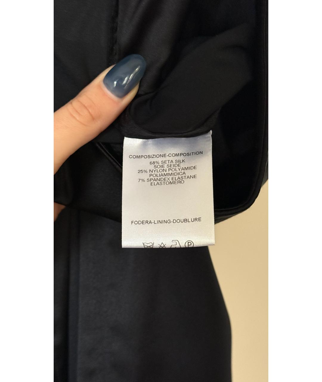 GUCCI Черная юбка миди, фото 5