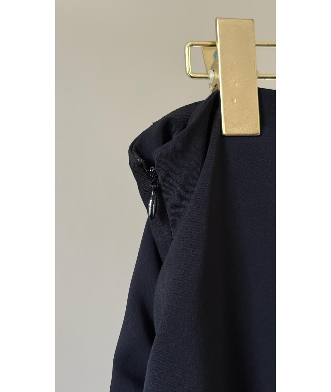BALENCIAGA Черная юбка миди, фото 3