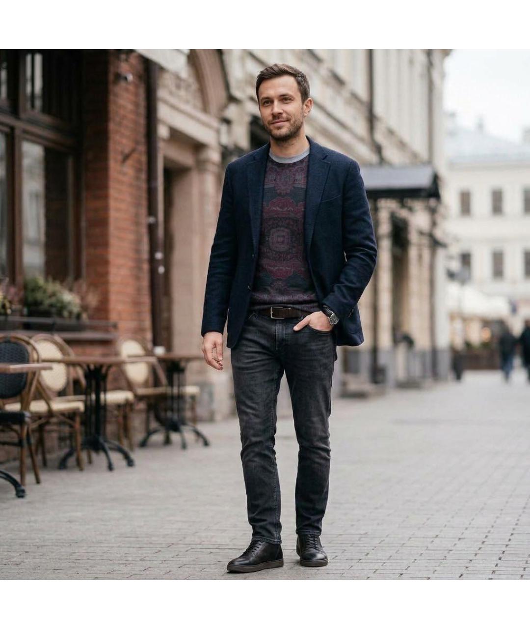 ETRO Мульти кашемировый джемпер / свитер, фото 6