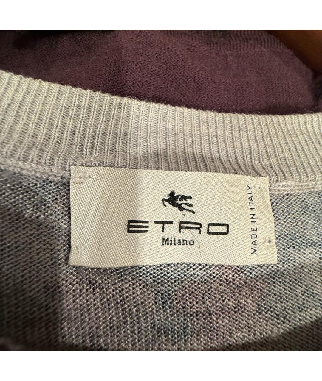 ETRO Мульти кашемировый джемпер / свитер, фото 3