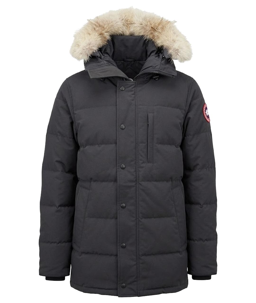 CANADA GOOSE Черный модальный пуховик, фото 1