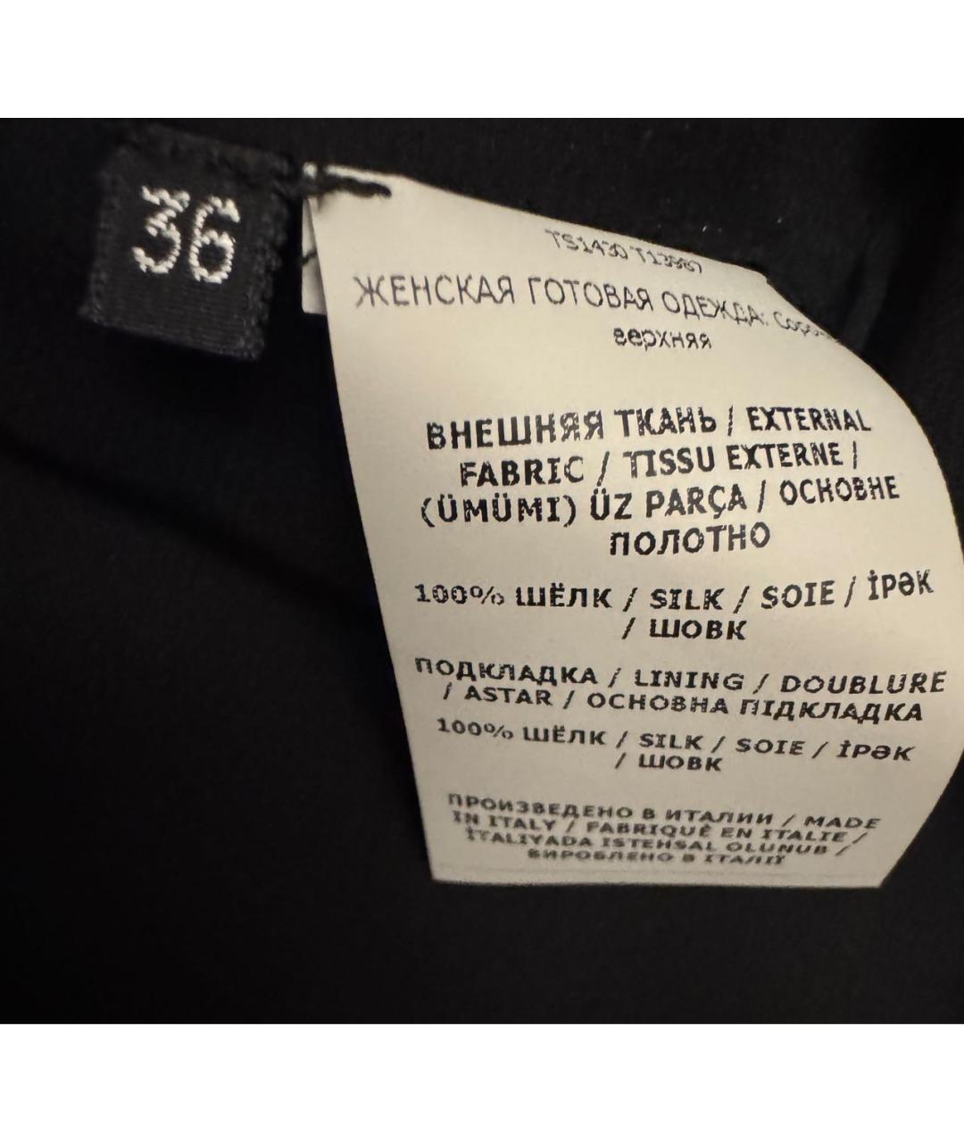 TOM FORD Черная шелковая майка, фото 4
