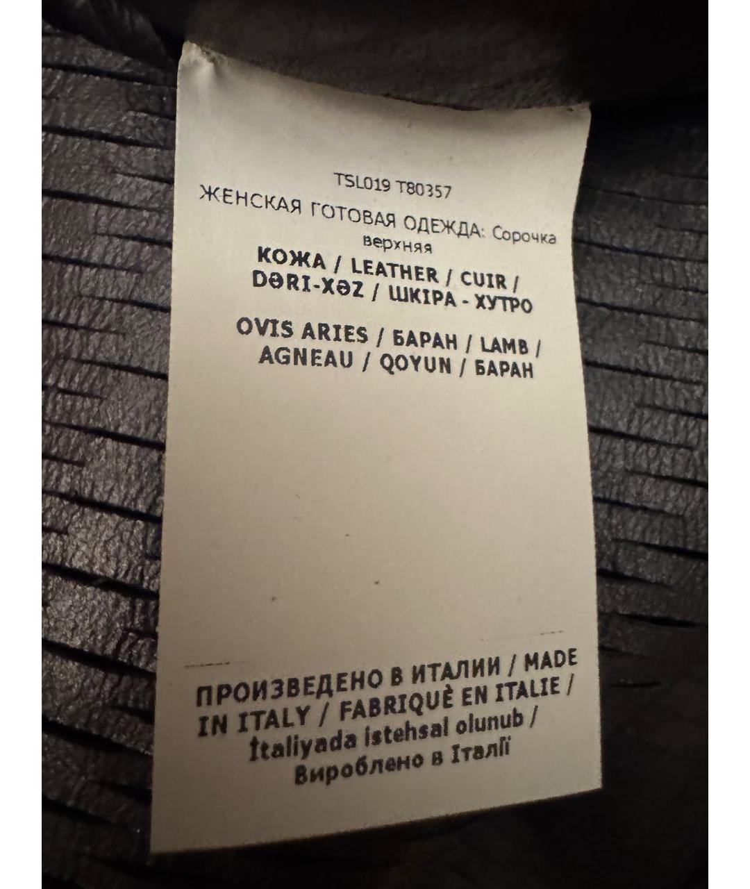 TOM FORD Черная кожаная майка, фото 6
