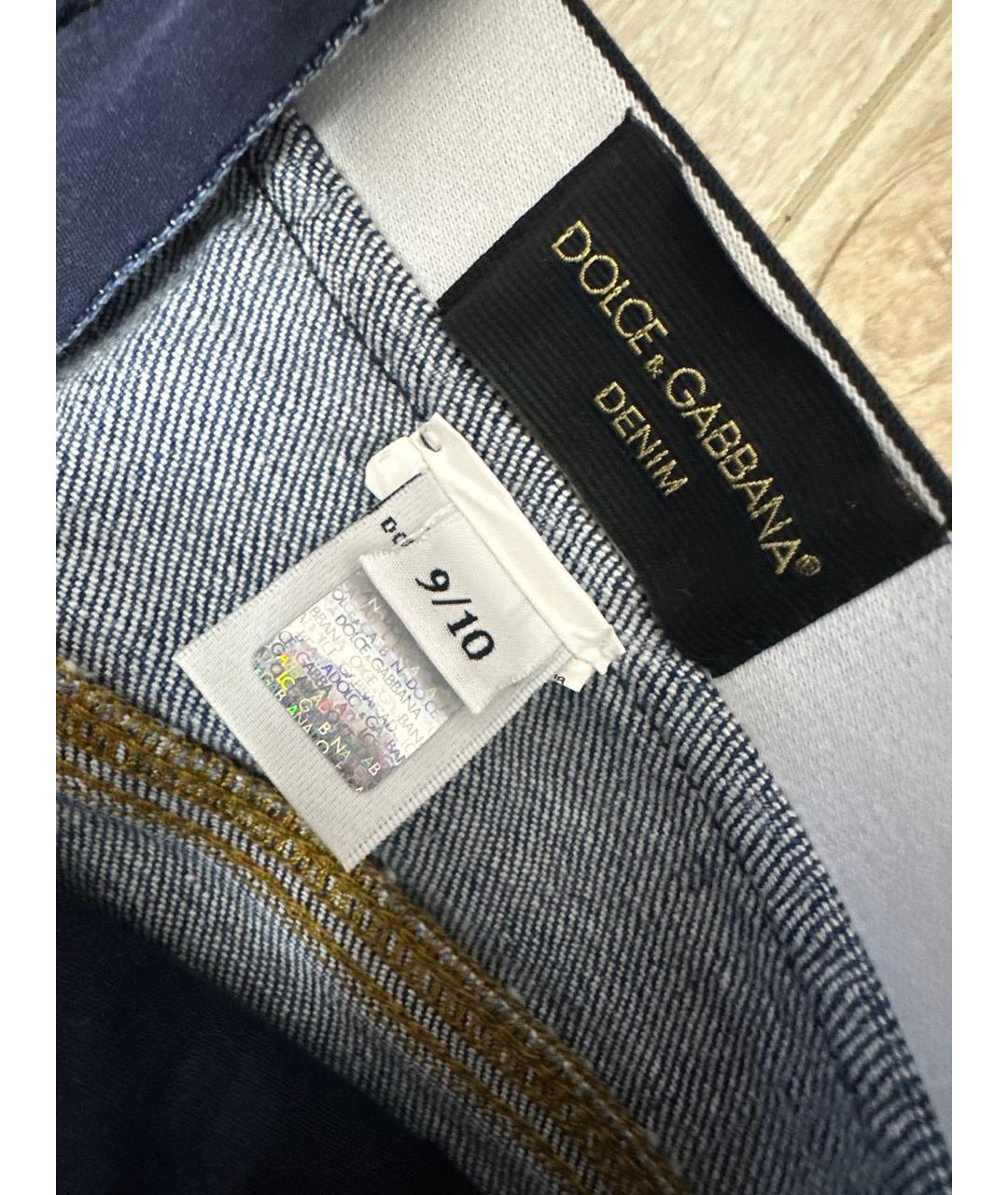 DOLCE&GABBANA Синие деним детские джинсы, фото 3