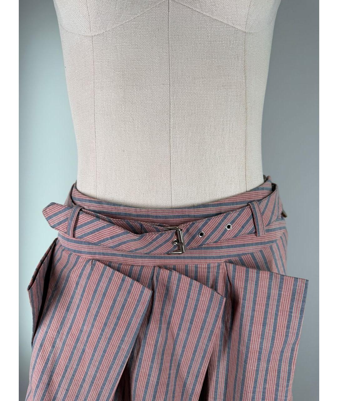 VIVIENNE WESTWOOD Мульти хлопковая юбка мини, фото 5