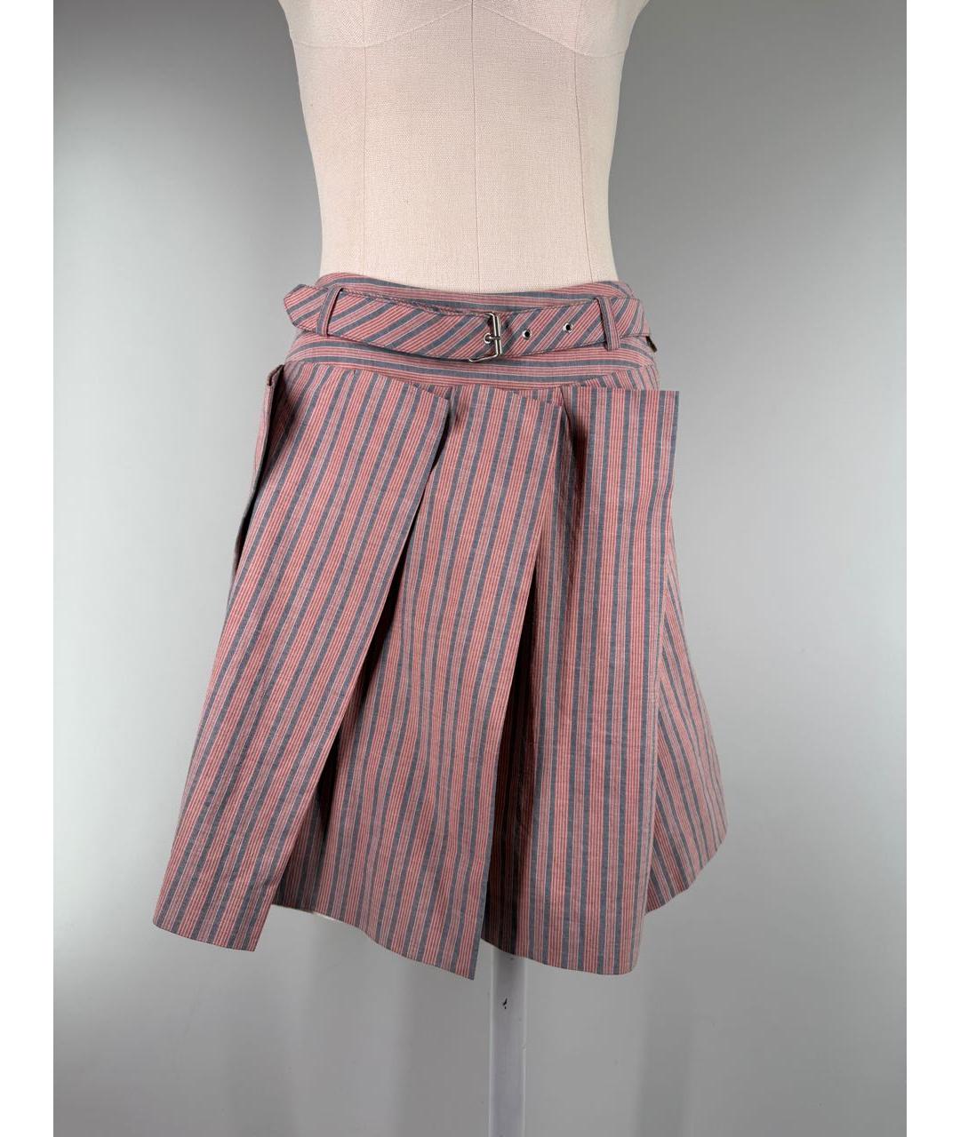 VIVIENNE WESTWOOD Мульти хлопковая юбка мини, фото 9