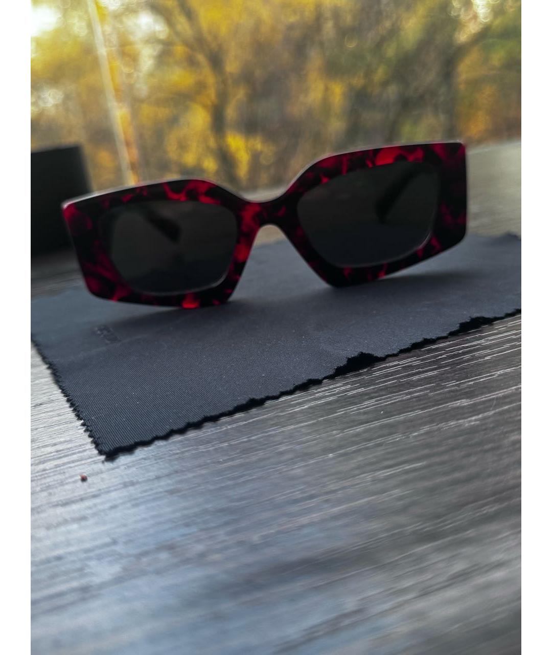 PRADA Мульти пластиковые солнцезащитные очки, фото 4