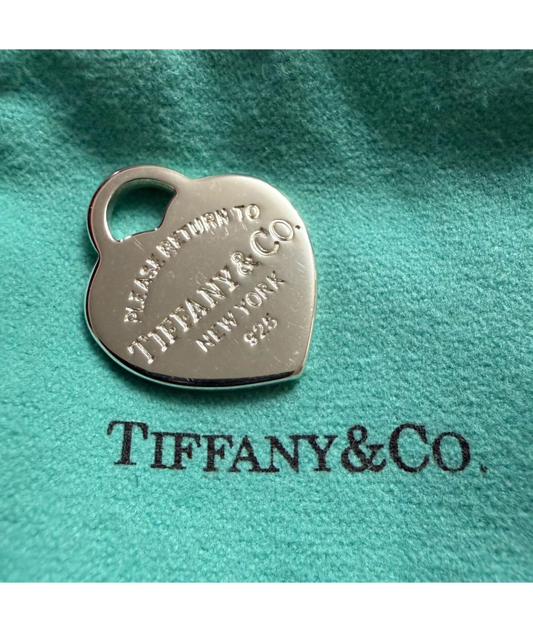 TIFFANY&CO Серебряный серебряный кулон, фото 2