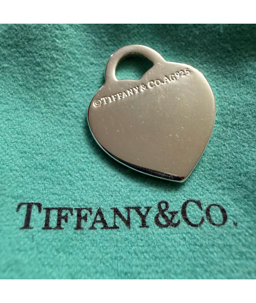 TIFFANY&CO Серебряный серебряный кулон, фото 3