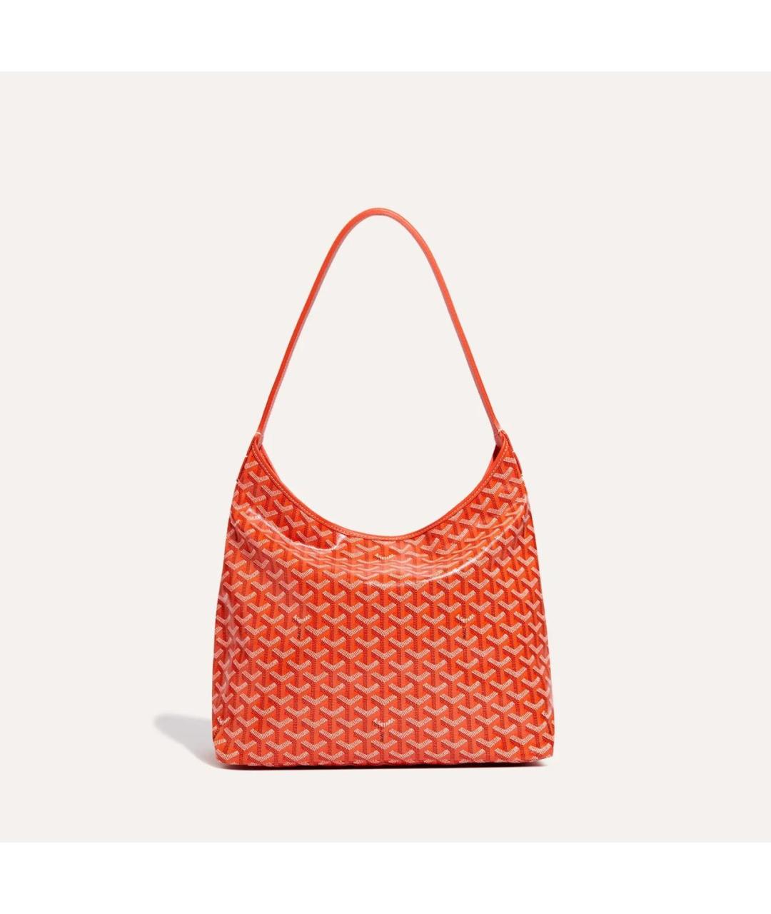 GOYARD Оранжевая сумка через плечо из канвы, фото 5