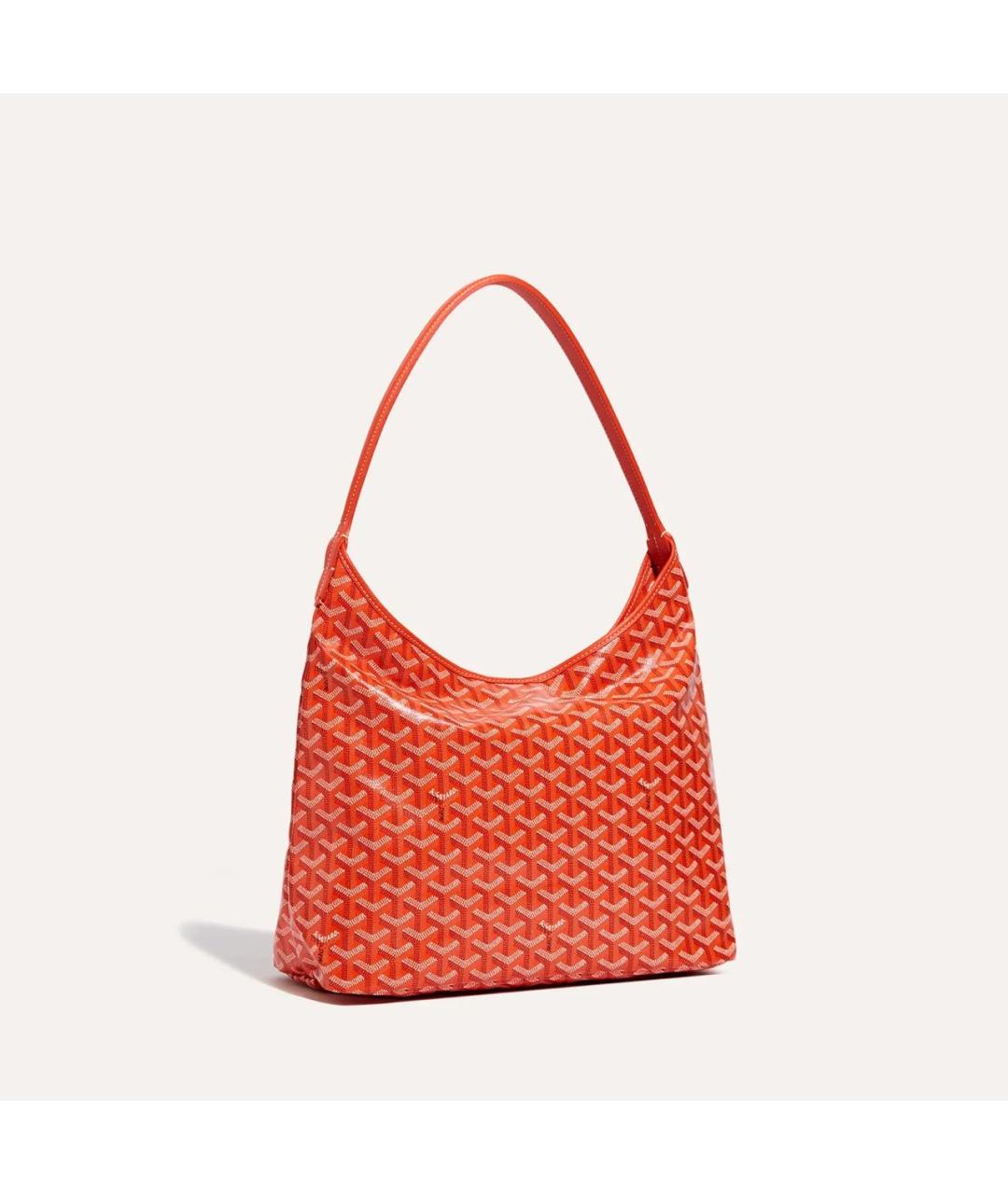 GOYARD Оранжевая сумка через плечо из канвы, фото 2