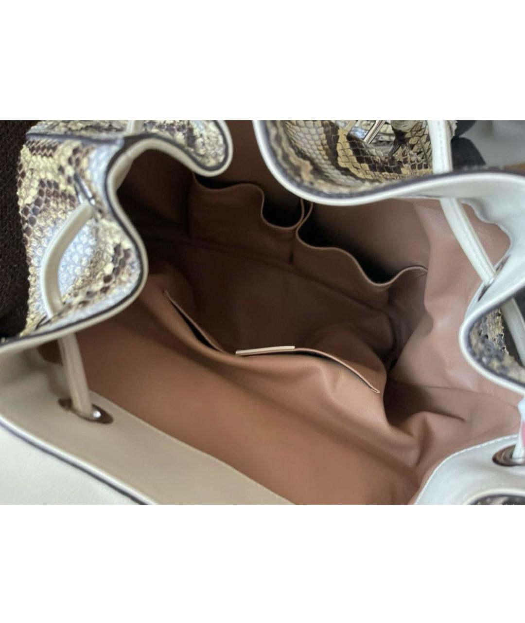 GUCCI Рюкзак из кожи питона, фото 4