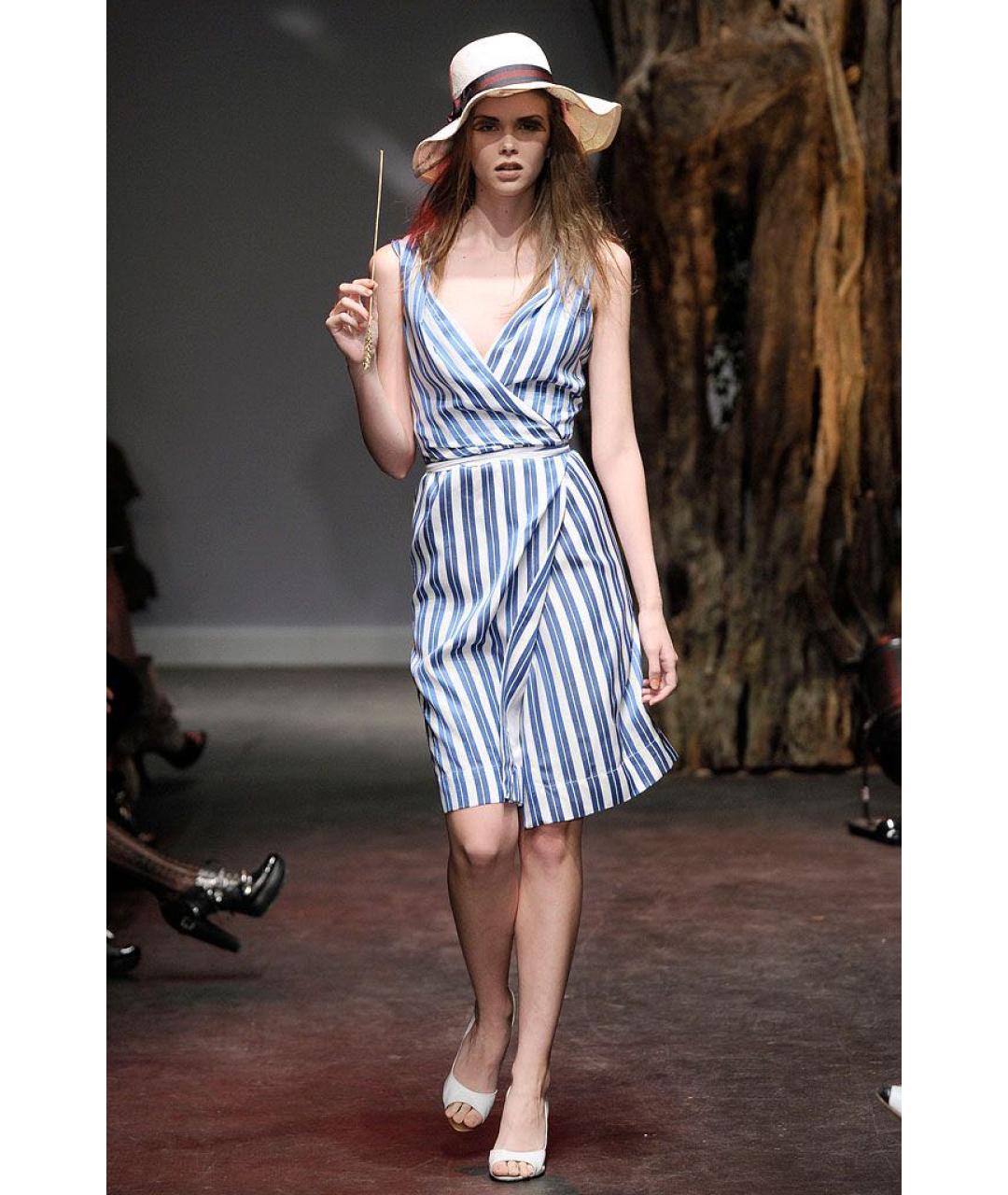 VIVIENNE WESTWOOD Мульти вискозное коктейльное платье, фото 2