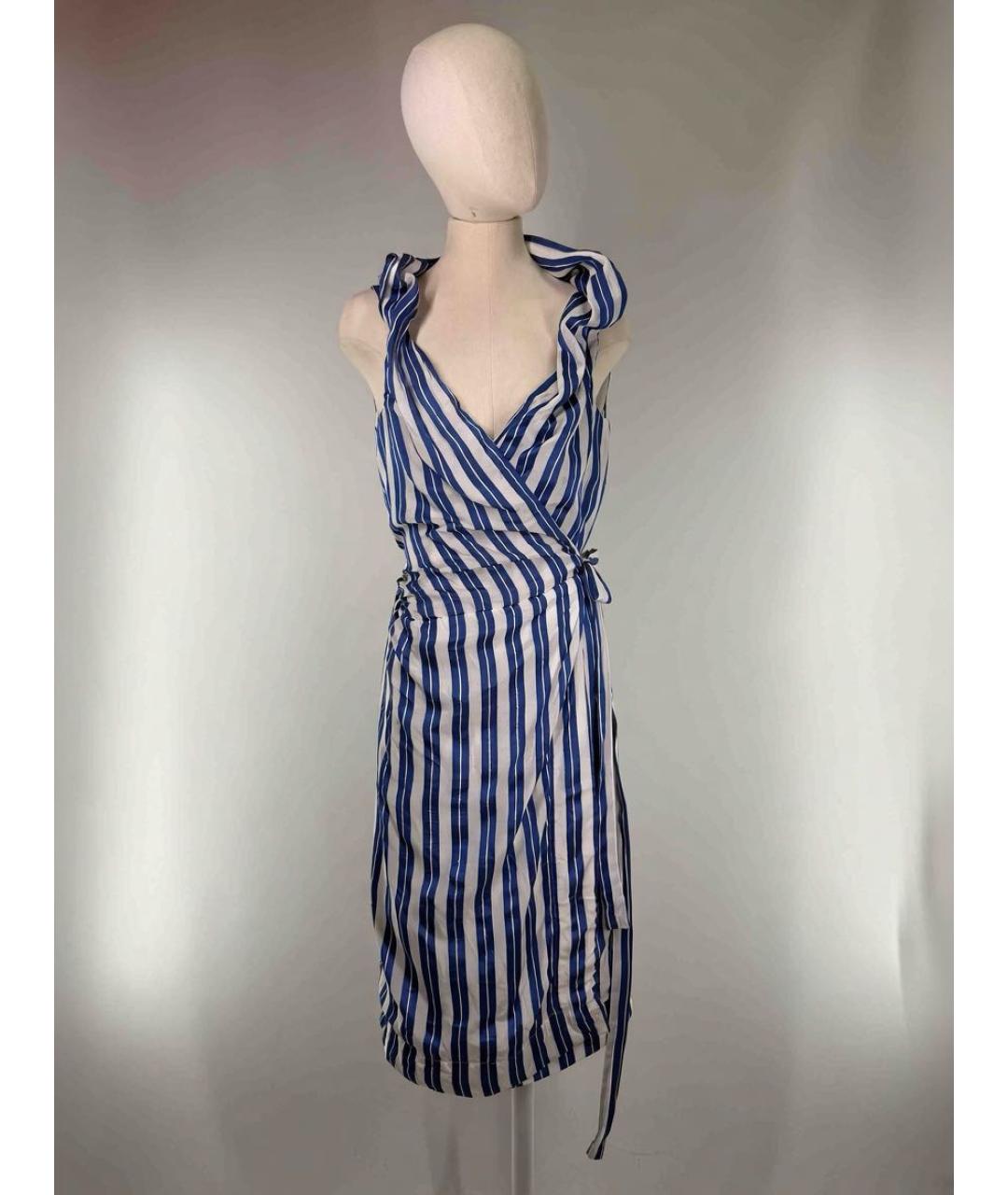 VIVIENNE WESTWOOD Мульти вискозное коктейльное платье, фото 9