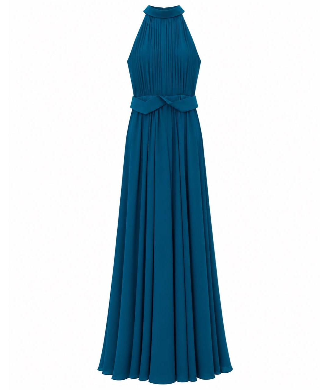 ELIE SAAB Зеленый шелковый комбинезон, фото 1