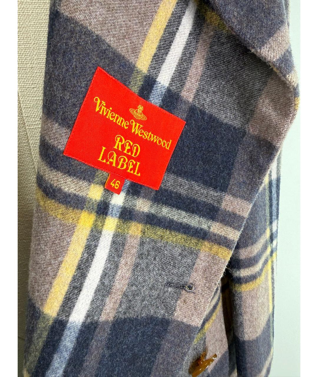 VIVIENNE WESTWOOD Мульти шерстяное пальто, фото 8