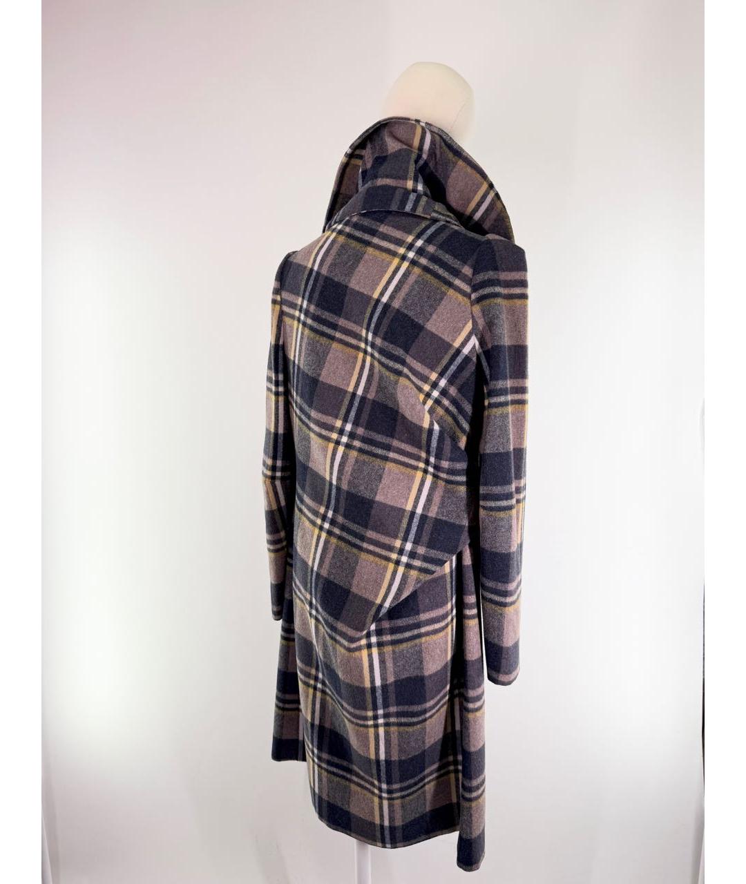 VIVIENNE WESTWOOD Мульти шерстяное пальто, фото 4