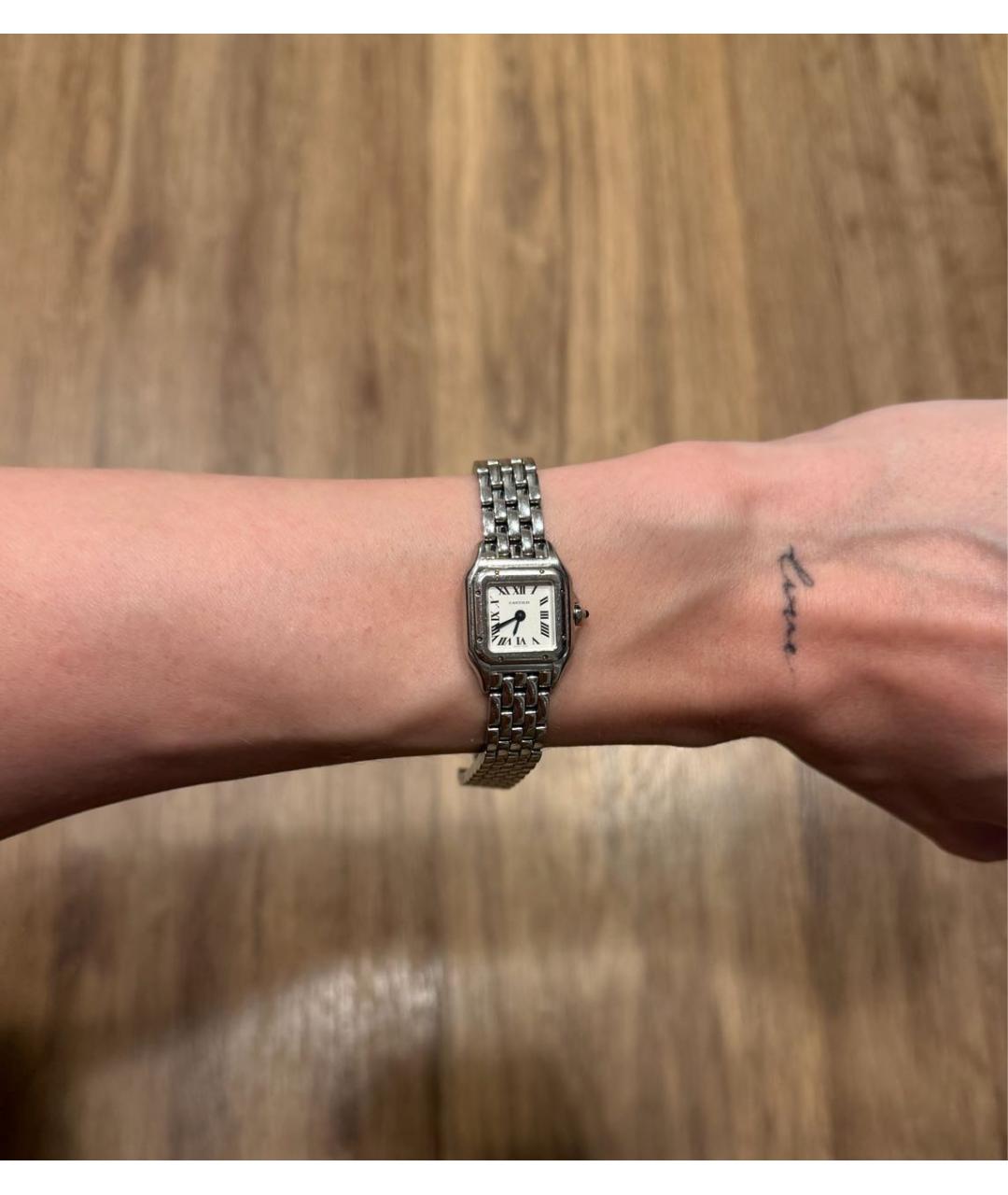 CARTIER Серебряные часы, фото 2