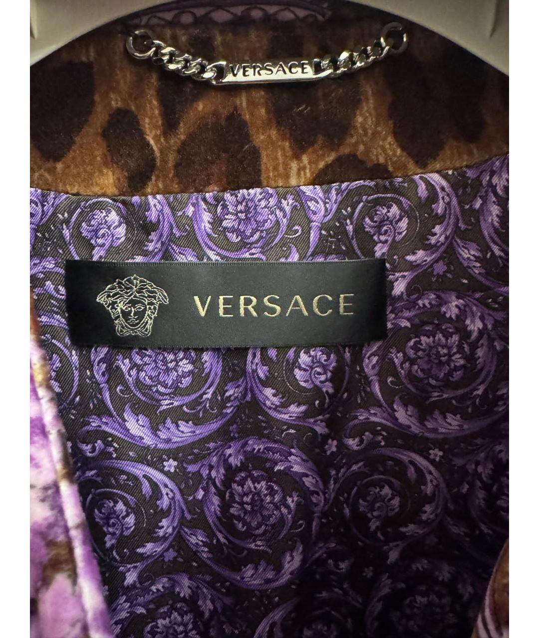 VERSACE Мульти хлопковая куртка, фото 3