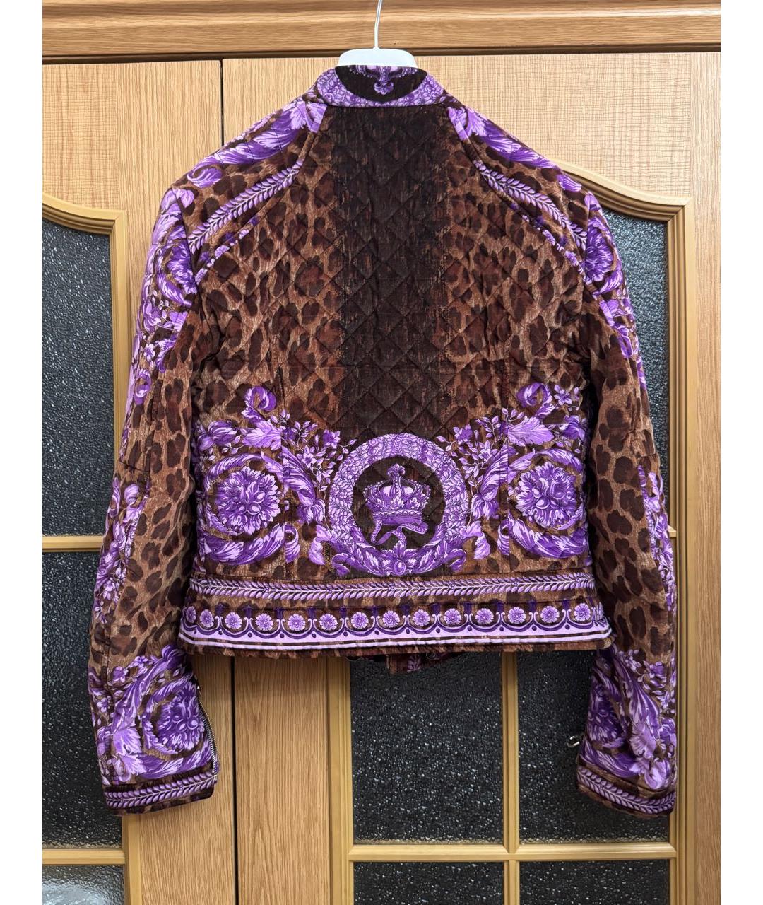 VERSACE Мульти хлопковая куртка, фото 2