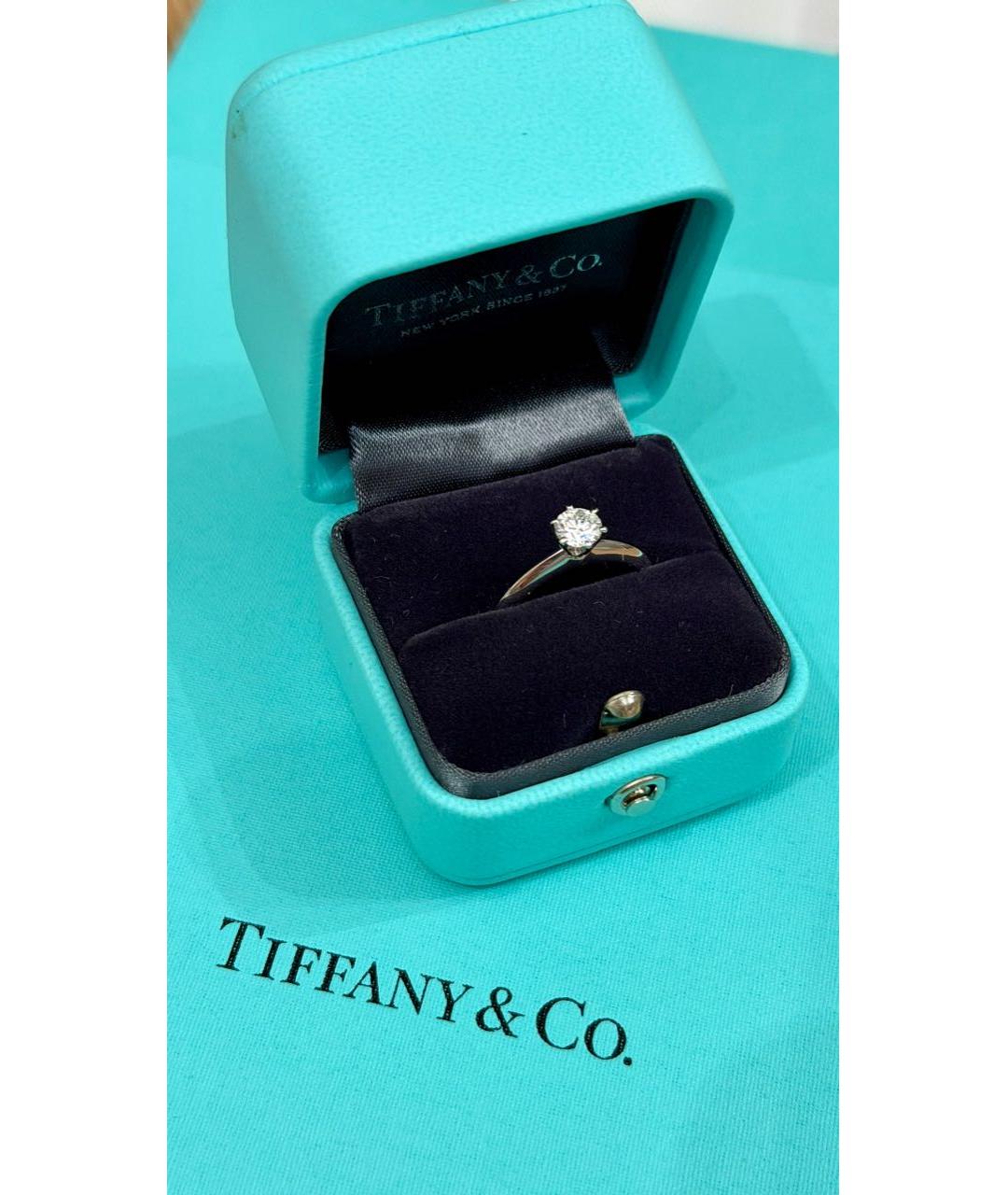 TIFFANY&CO Серебряное кольцо из белого золота, фото 3