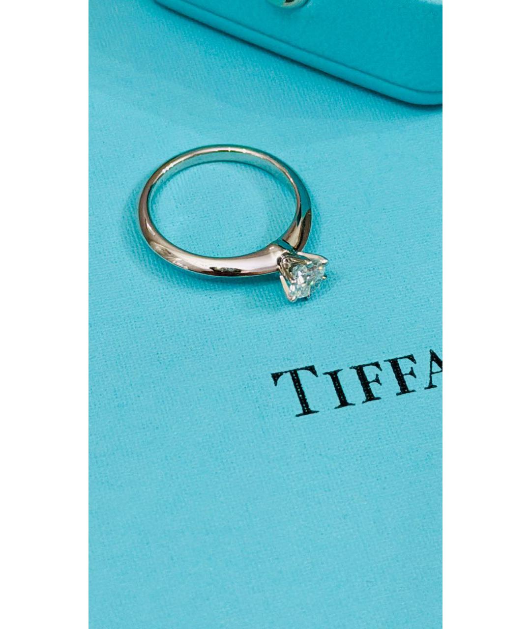 TIFFANY&CO Серебряное кольцо из белого золота, фото 2