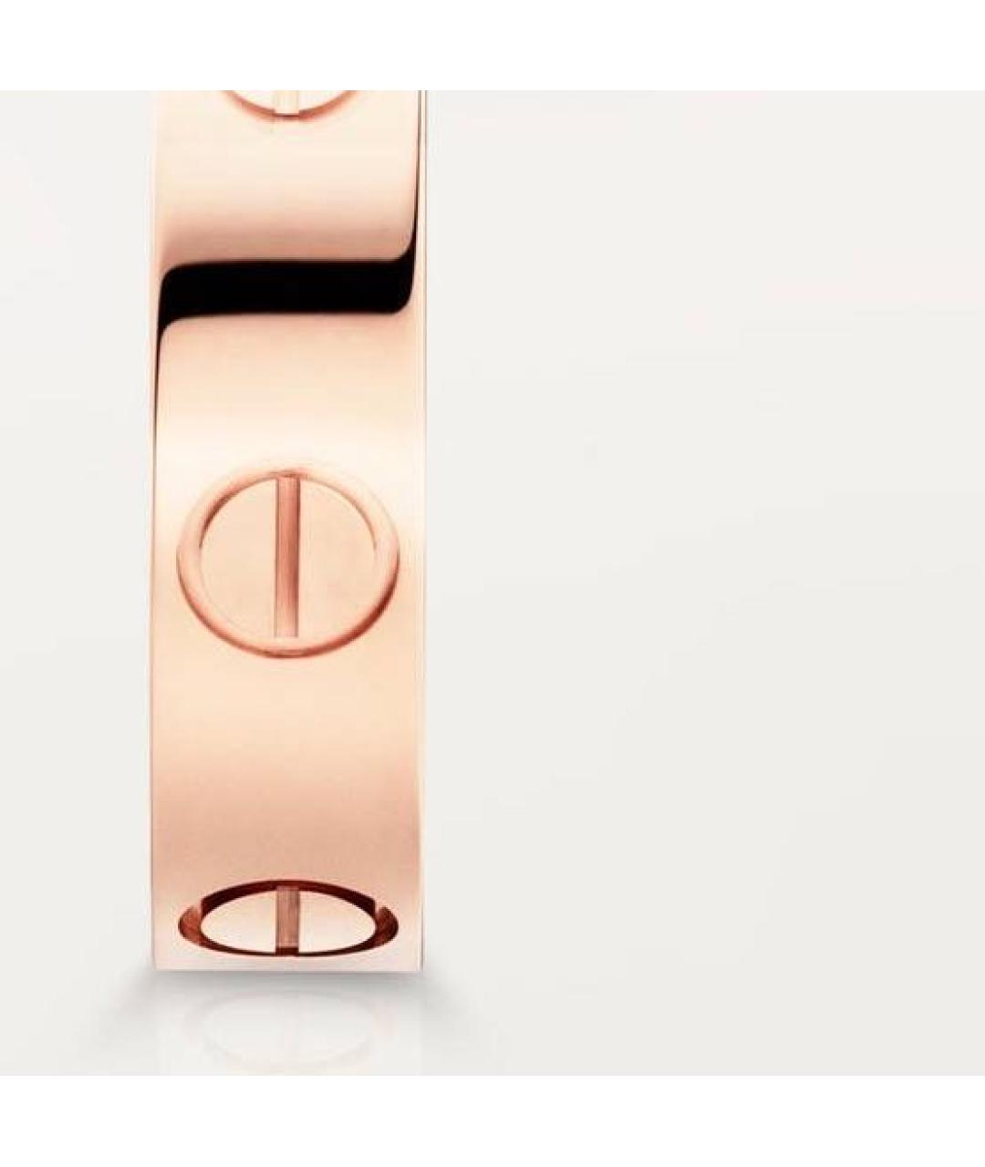 CARTIER Золотое кольцо из розового золота, фото 4
