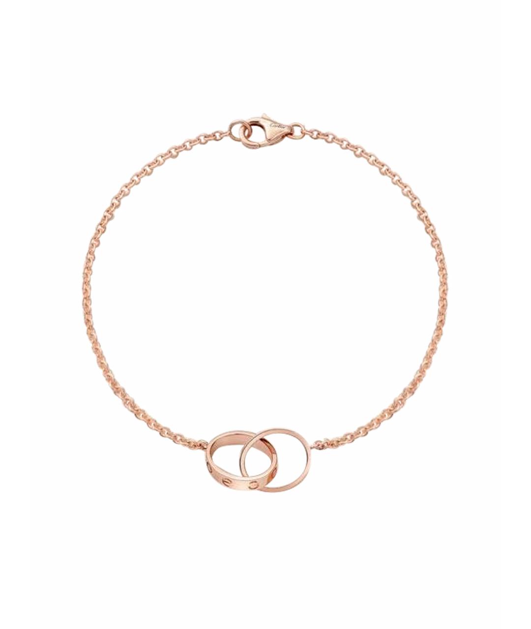 CARTIER Золотой браслет из розового золота, фото 1
