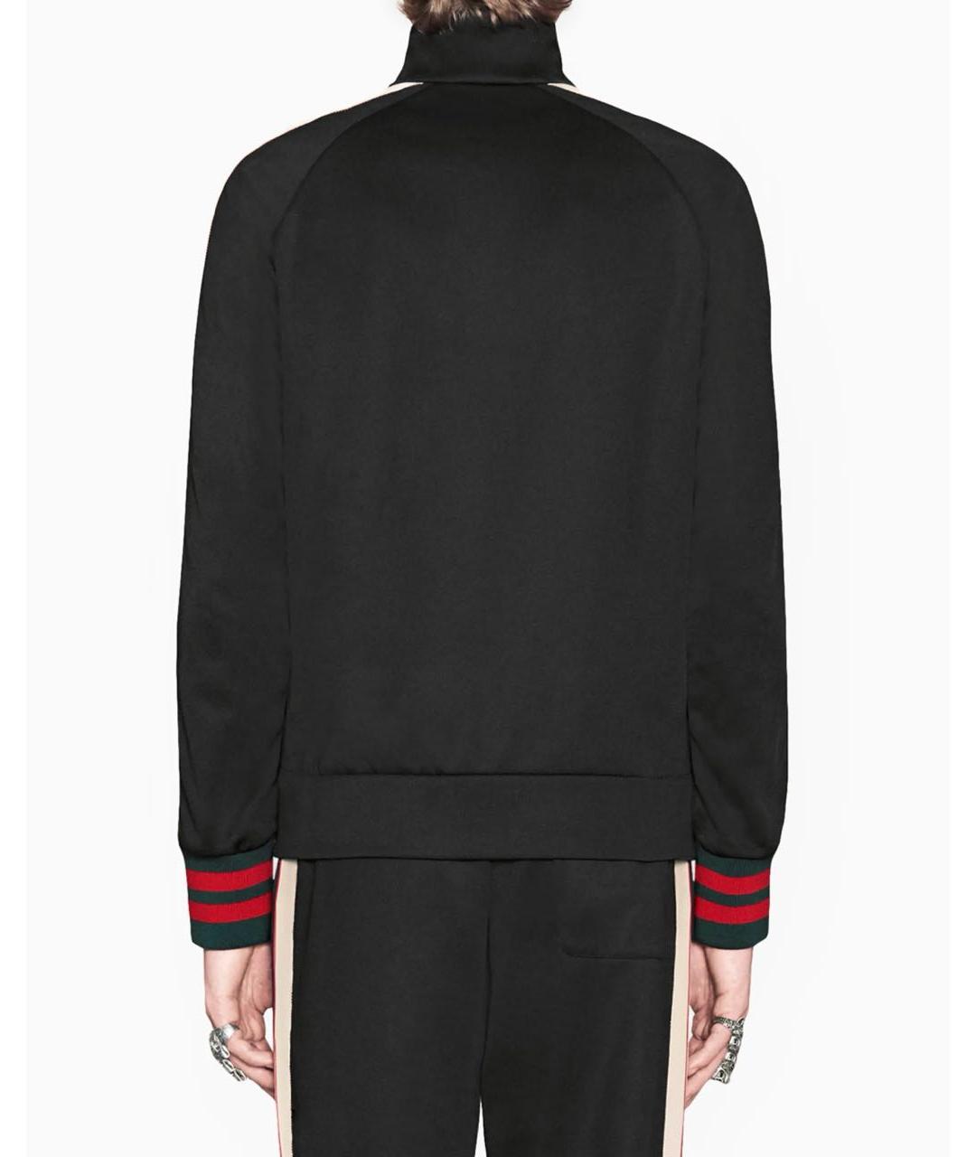 GUCCI Черная полиэстеровая куртка, фото 5