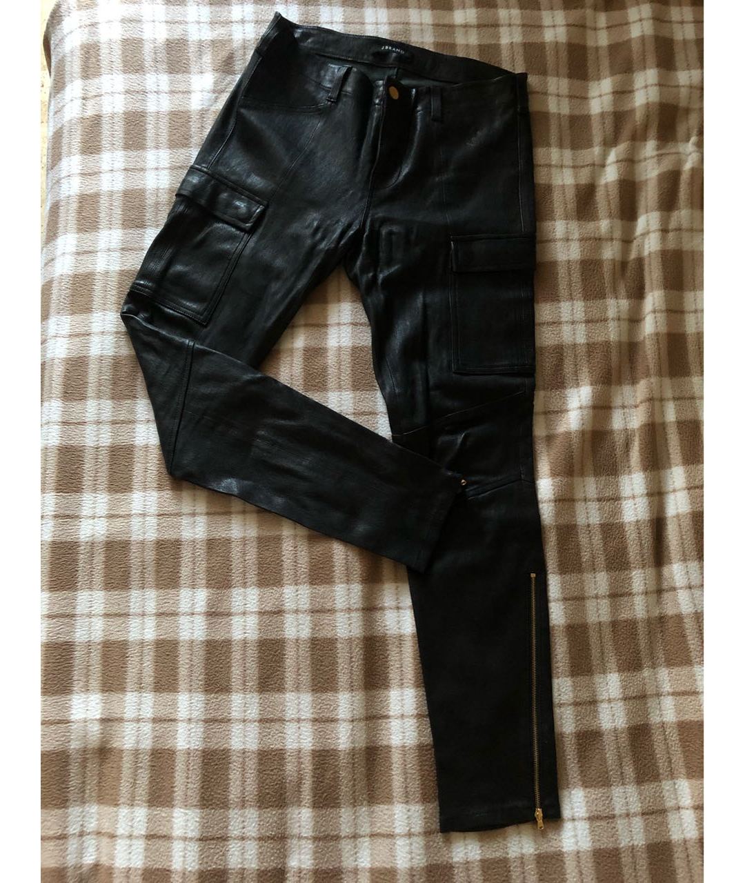JBRAND Черные джинсы слим, фото 4