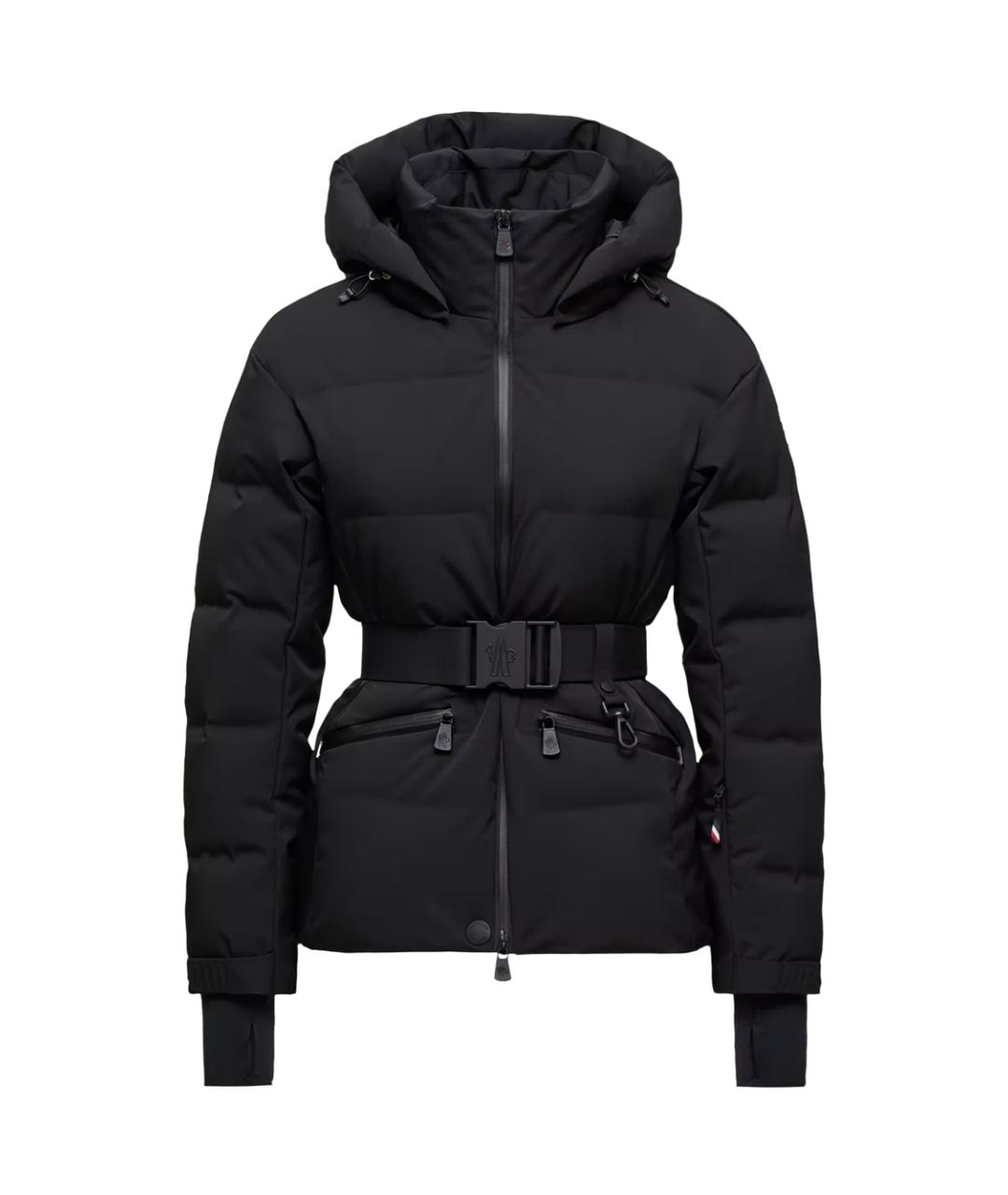 MONCLER GRENOBLE Черная полиамидовая куртка, фото 1