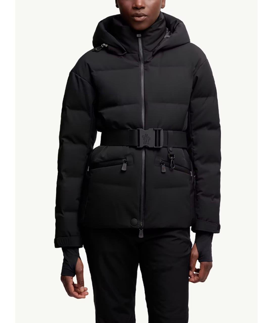 MONCLER GRENOBLE Черная полиамидовая куртка, фото 2