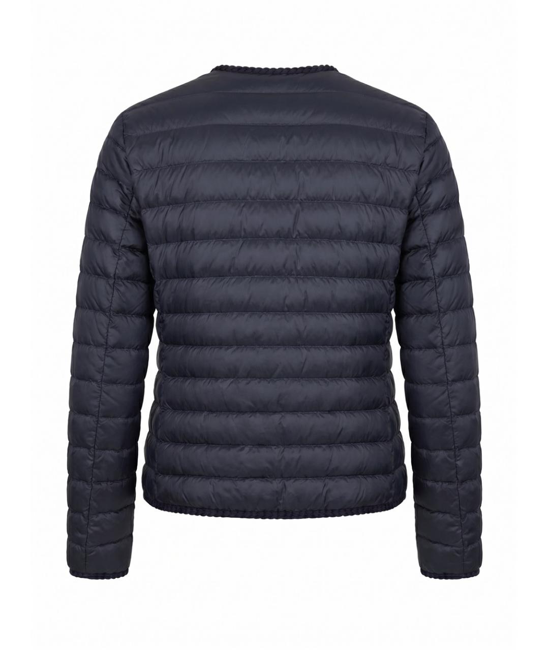 MONCLER Синяя полиамидовая куртка, фото 2