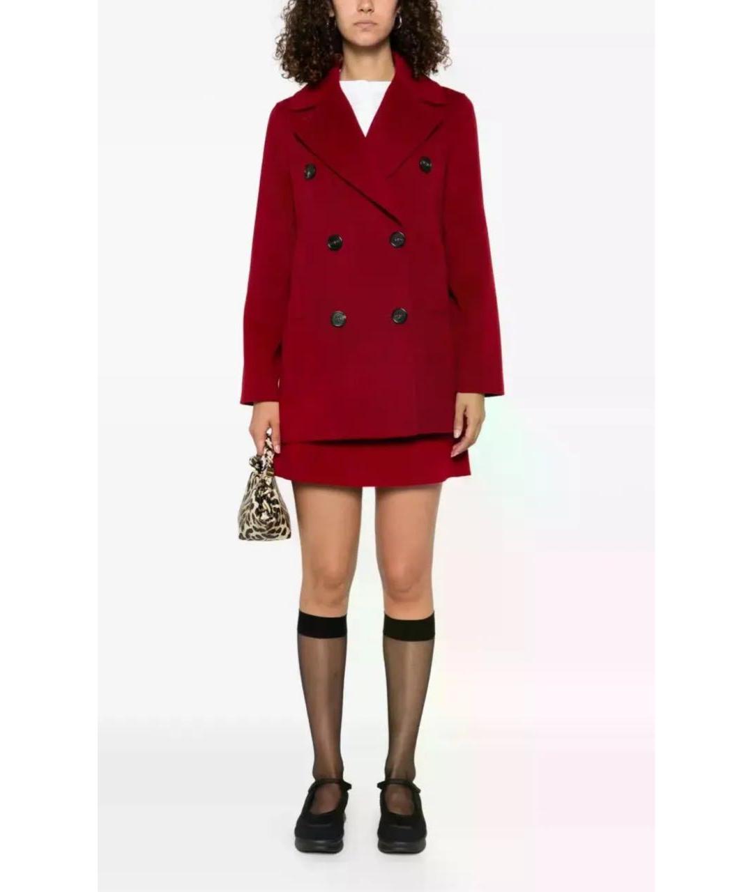 'S MAX MARA Красное пальто, фото 2