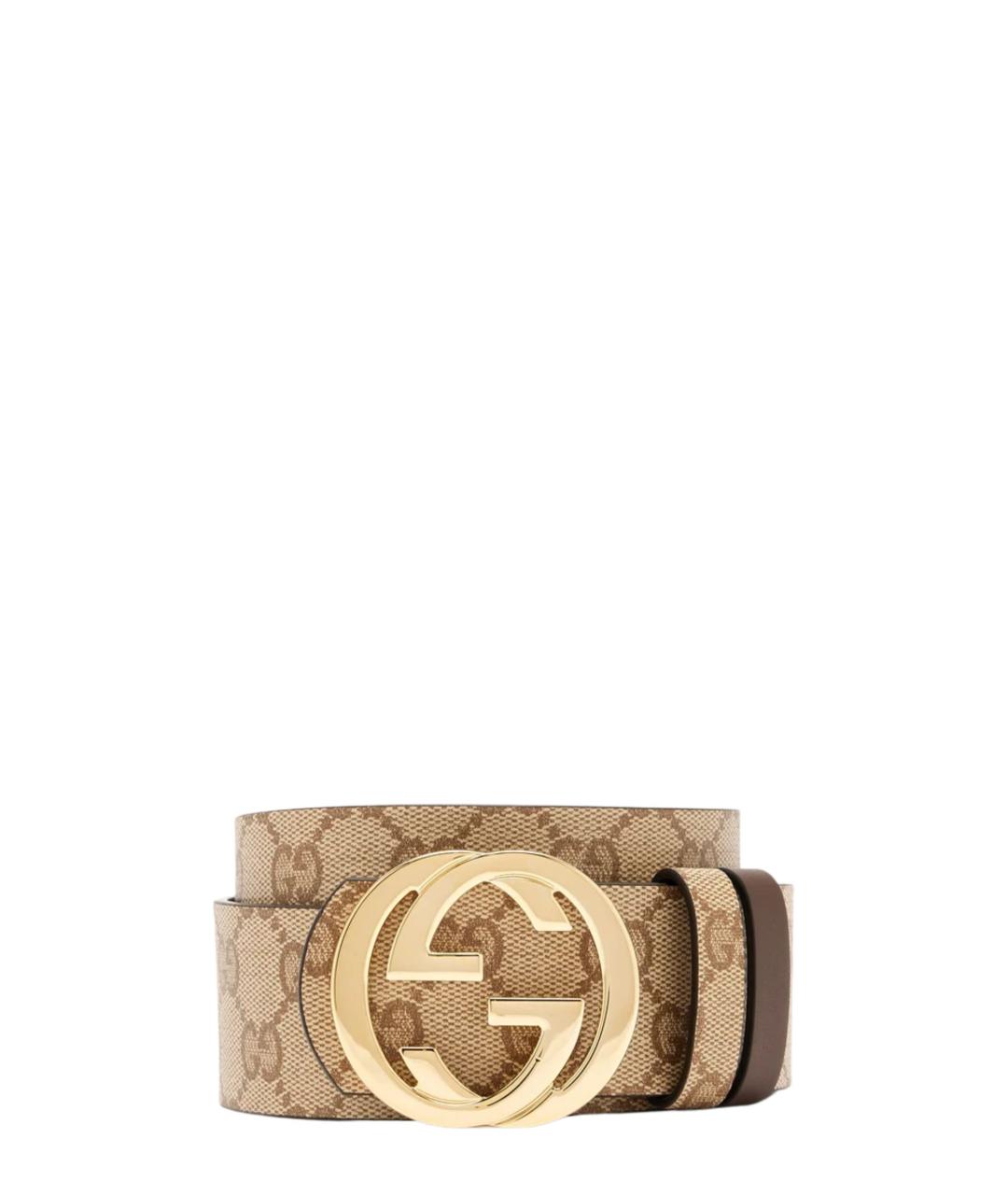 GUCCI Бежевый ремень, фото 4
