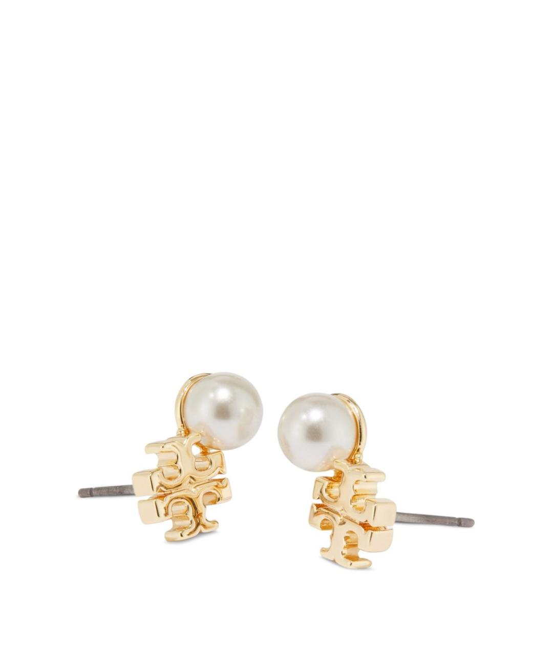TORY BURCH Золотые металлические серьги, фото 3