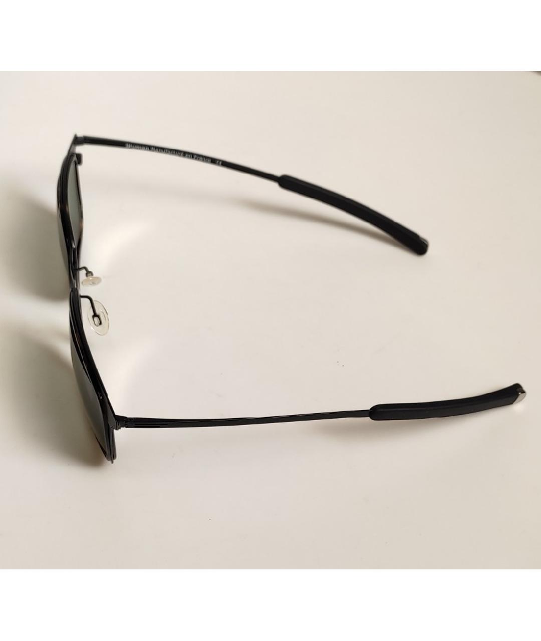 IHUMAN Черные пластиковые солнцезащитные очки, фото 2