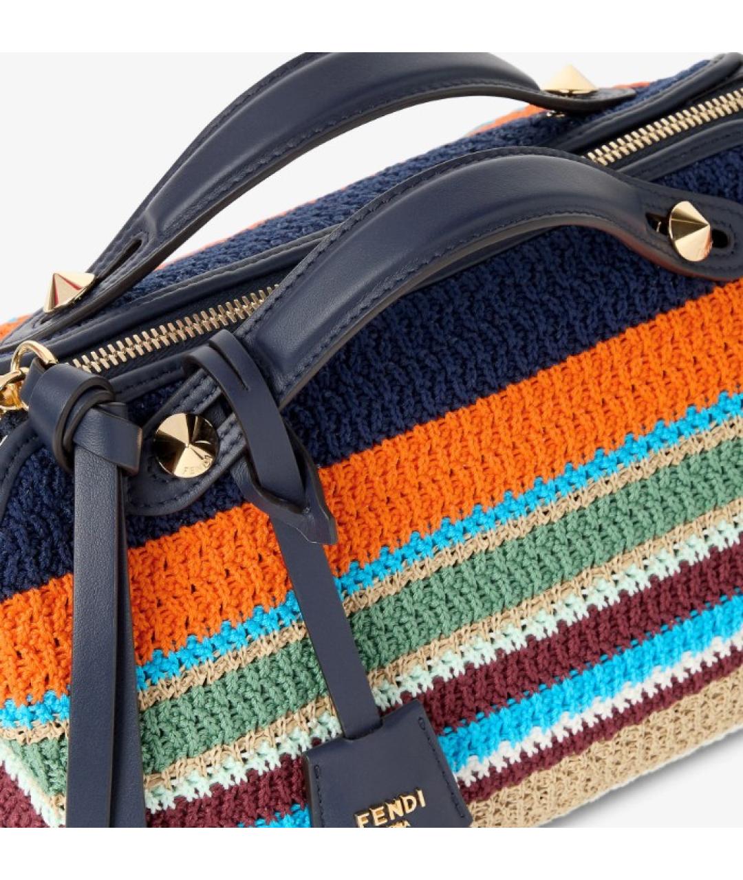 FENDI Мульти хлопковая сумка тоут, фото 5